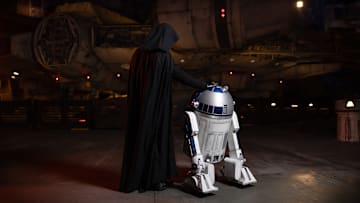 For a limited time, Luke Skywalker will also make appearances in Star Wars: Galaxy’s Edge.(Disneyland Resort)