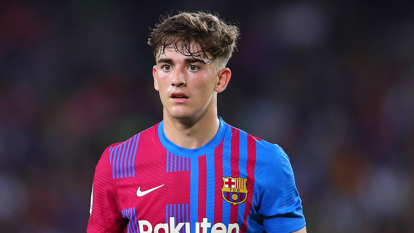 Novia de gavi jugador del barcelona