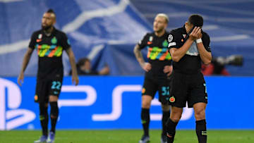 La disperazione dei nerazzurri La disperazione dei nerazzurri