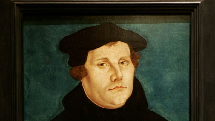 Portrait of Martin Luther Portrait of Martin Luther