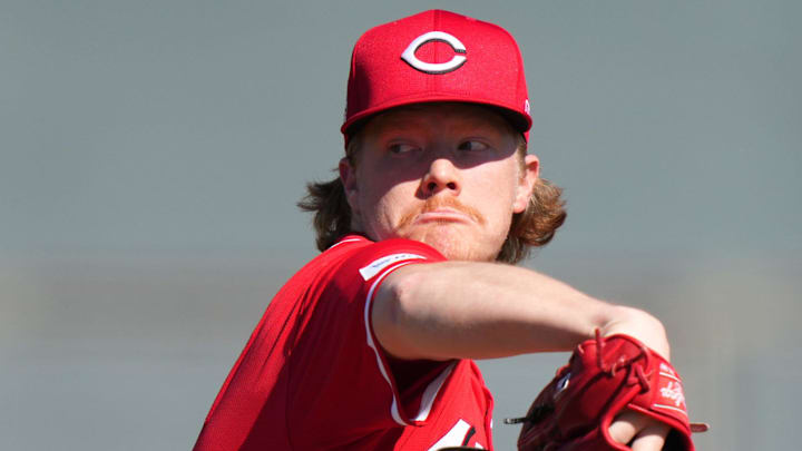 Cincinnati Reds pitcher Andrew Abbott