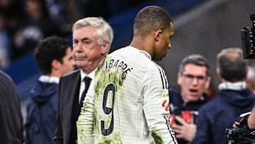 Carlo Ancelotti et Kylian Mbappé, ensemble au Real Madrid en 2023 - 2024