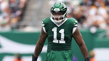 NY Jets defensive end Jermaine Johnson
