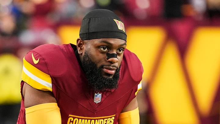 Washington Commanders cornerback Noah Igbinoghene