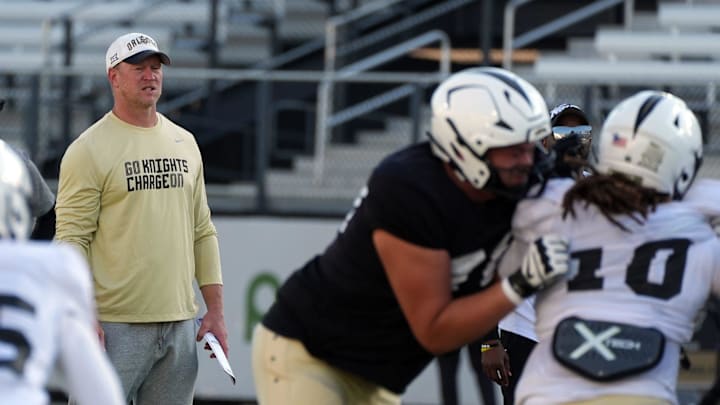 Scott Frost is back in charge at UCF and hoping to recapture the magic he created in his first stint. Scott Frost is back in charge at UCF and hoping to recapture the magic he created in his first stint.