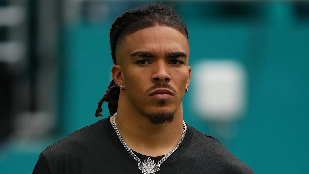 Miami Dolphins wide receiver Chase Claypool