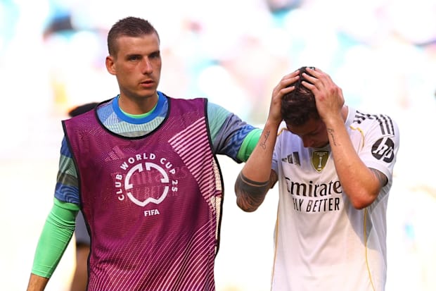 Andriy Lunin, Fede Valverde