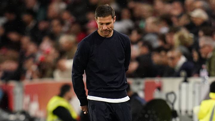 Xabi Alonso is struggling. Xabi Alonso is struggling.