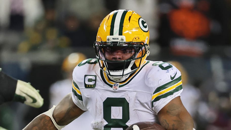 Green Bay Packers running back Josh Jacobs 