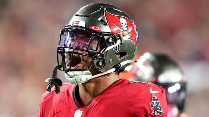 Tampa Bay Buccaneers linebacker Joe Tryon-Shoyinka