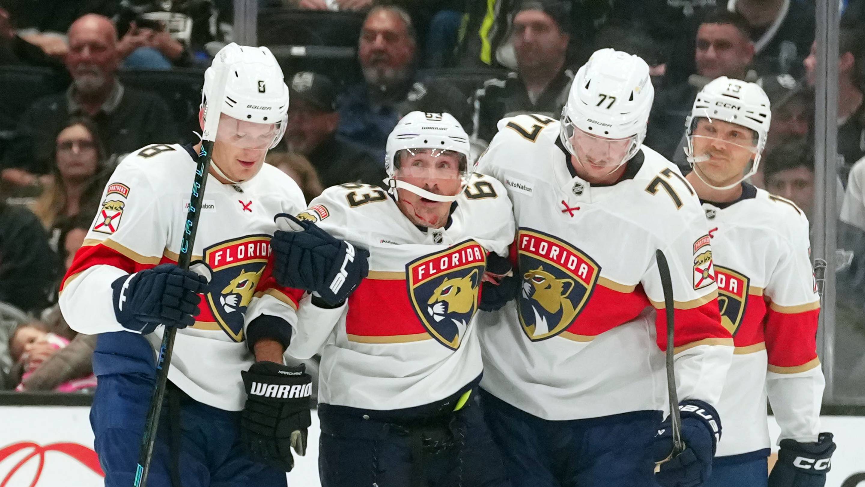 Florida Panthers shake off Barkov, Marchand injuries