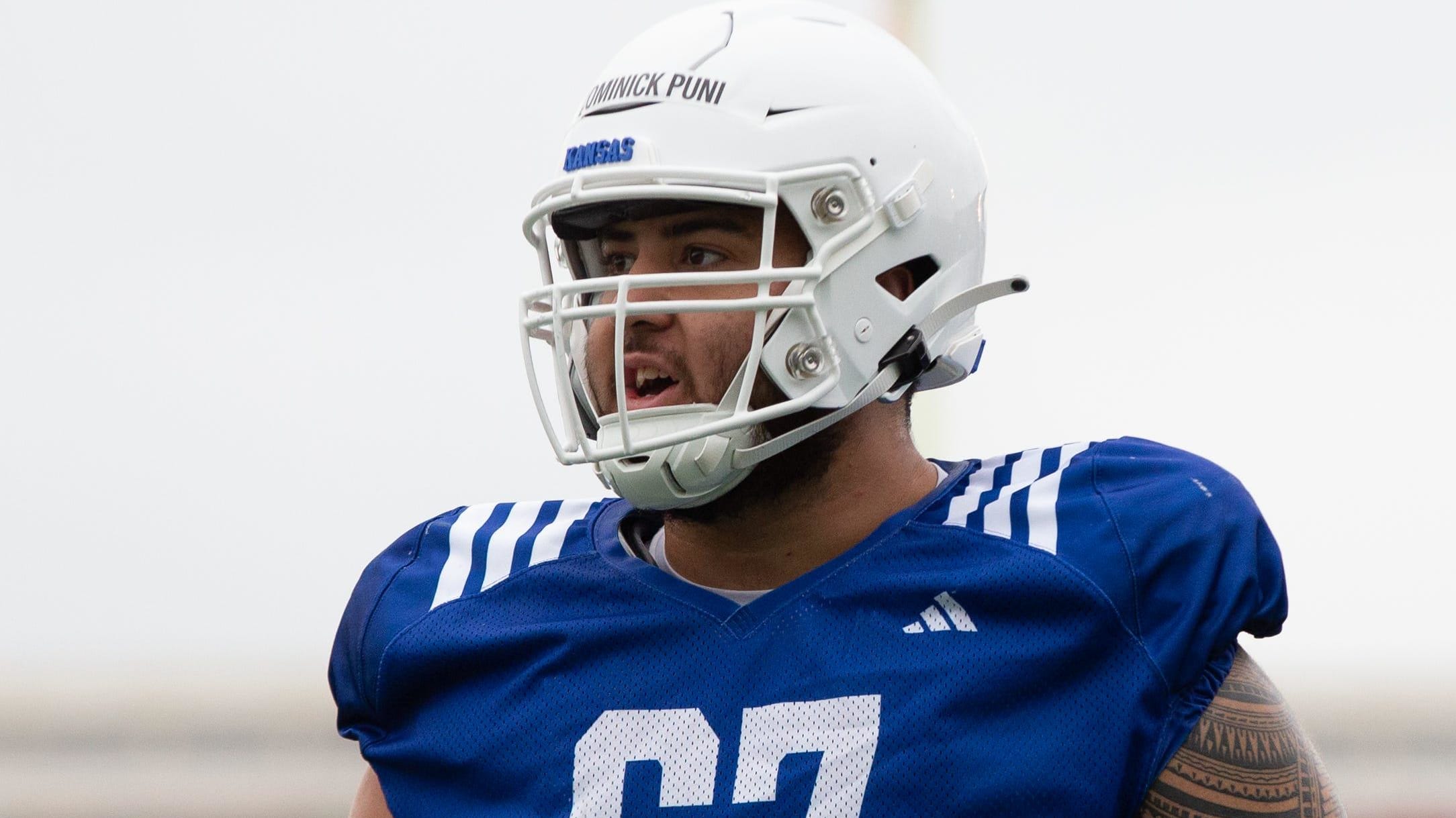 Kiran Amegadjie emerged as a blocking force for Yale and now will join the Bears roster as their third-round draft pick.