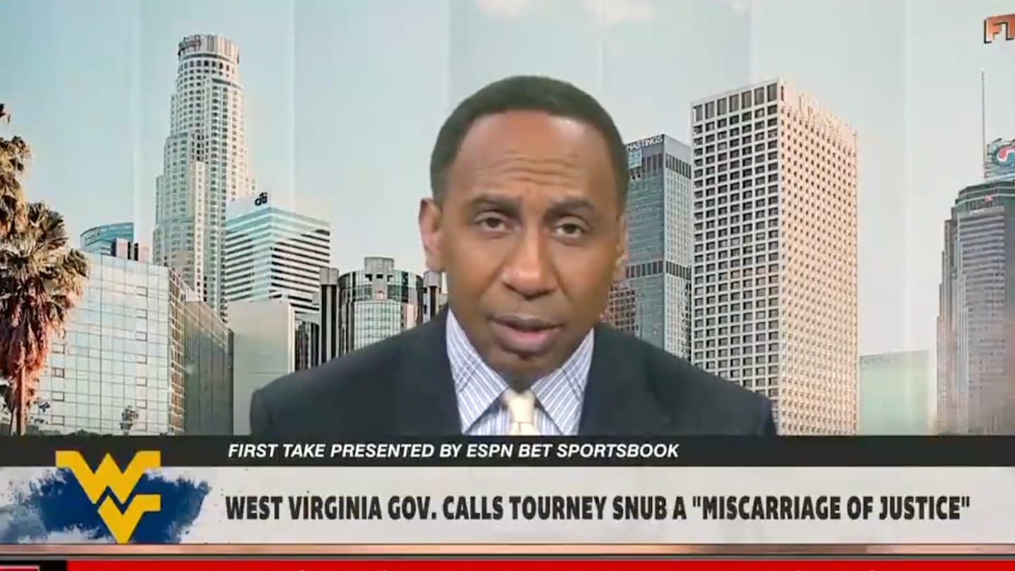 Stephen A. Smith Eviscerated West Virginia Governor Over 'Childish' NCAA ...