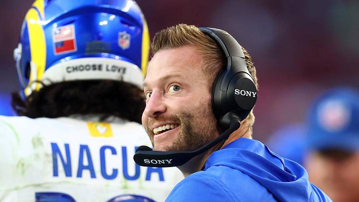 Los Angeles Rams head coach Sean McVay.