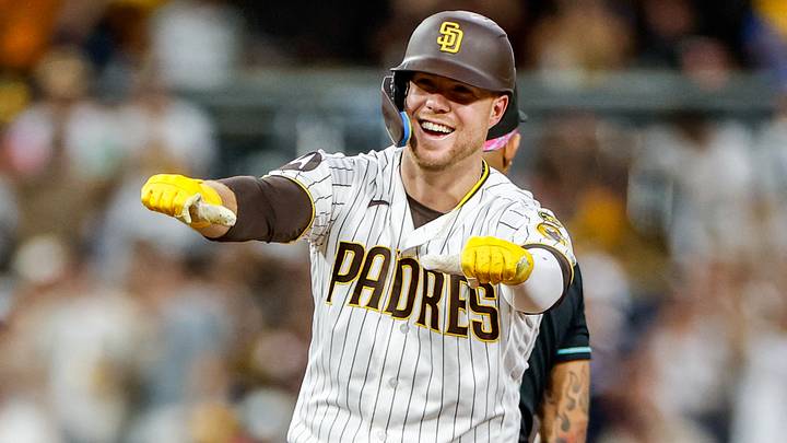 San Diego Padres designated hitter Gavin Sheets.