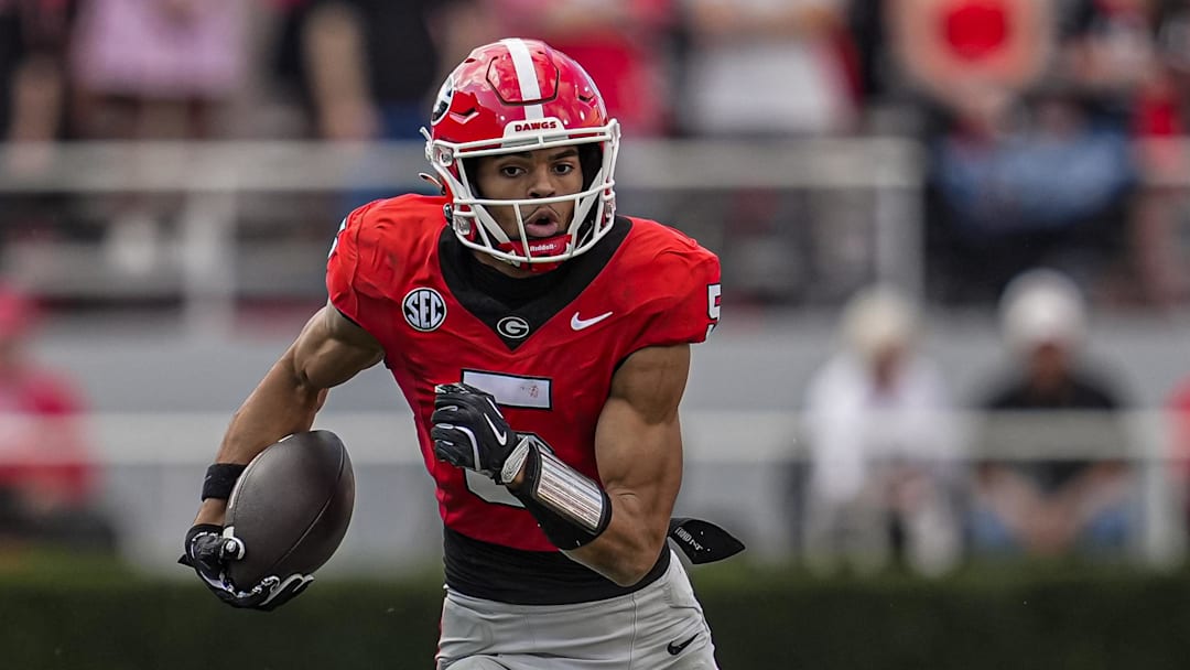 Georgia Bulldogs wide receiver Noah Thomas