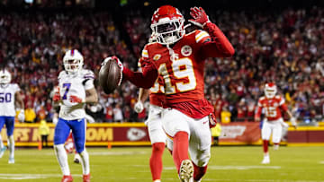 Dec 10, 2023; Kansas City, Missouri, USA; Kansas City Chiefs wide receiver Kadarius Toney (19)