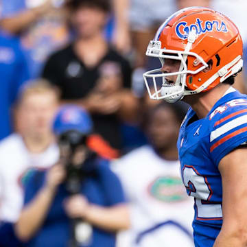 The Florida Gators' long snapper was always ready to run it back