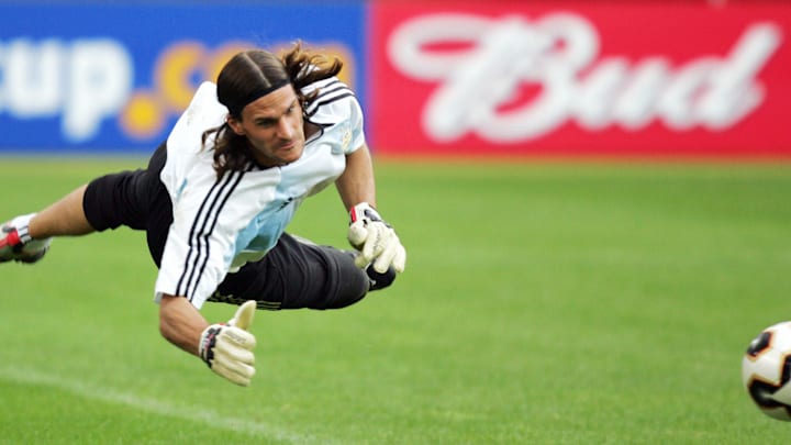 Argentine goalkeeper Leonardo Franco div