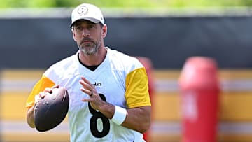 Former NY Jets quarterback Aaron Rodgers