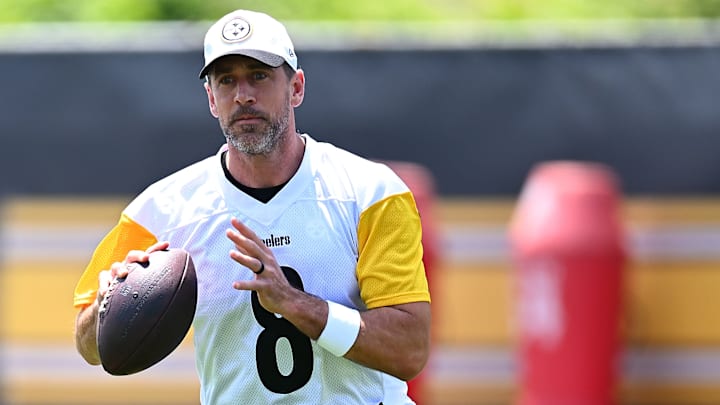 Former NY Jets quarterback Aaron Rodgers