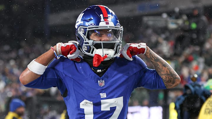 Giants WR Wan'Dale Robinson faces the Philadelphia Eagles in Week 8. 