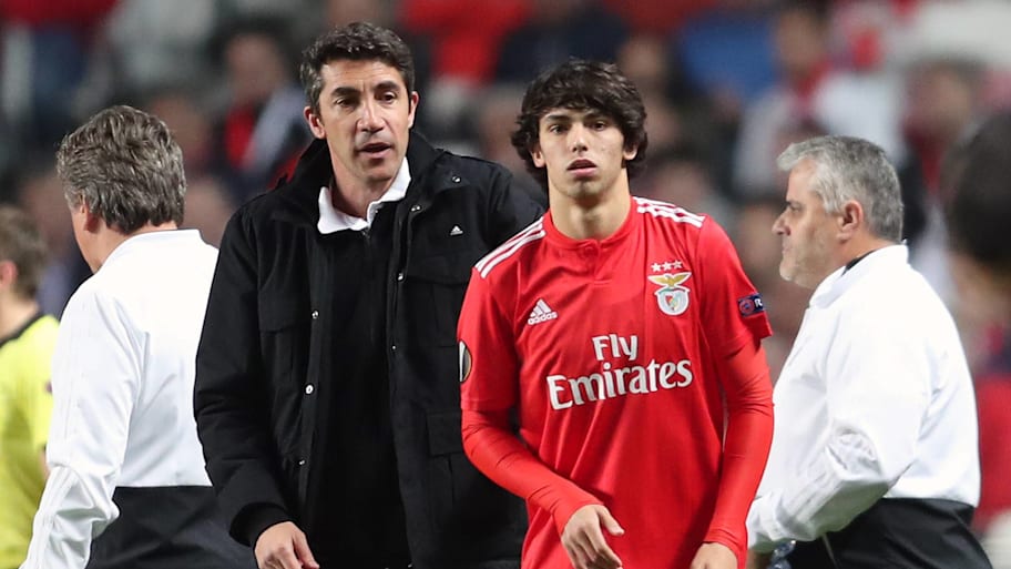 João Félix (right) and Bruno Lage.