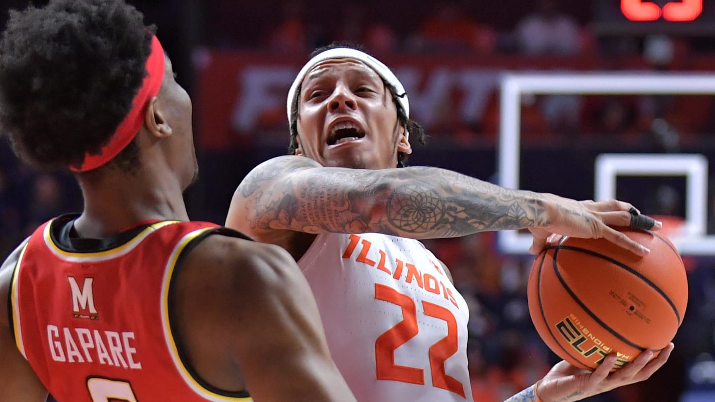 Illinois Basketball Takes It on the Chin in Loss to Maryland
