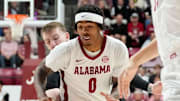 Labaron Philon Jr. and Alabama are favored against Clemson on Wednesday.