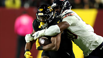 Washington Commanders running back Jeremy McNichols