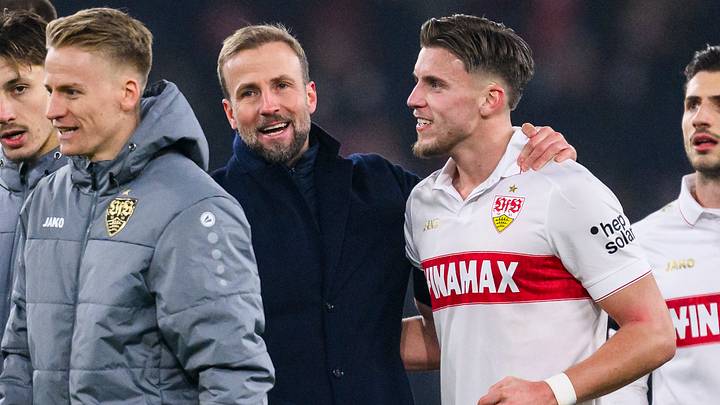 Sebastian Hoeneß mit Ermedin Demirovic (Archivbild)