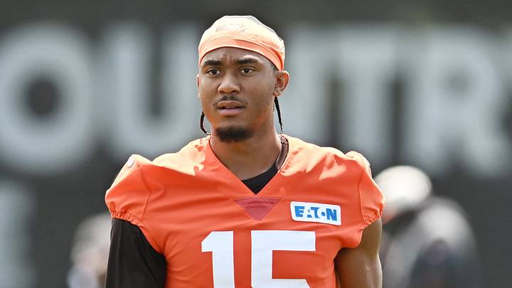 Cleveland Browns quarterback Taylen Green