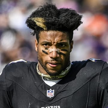 Baltimore Ravens cornerback Marlon Humphrey