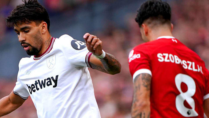 Liverpool play host to West Ham United in the Carabao Cup