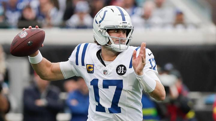 Indianapolis Colts quarterback Daniel Jones