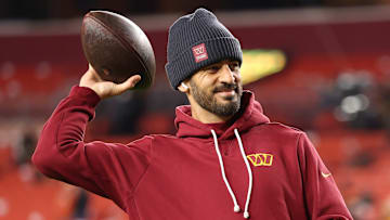 Washington Commanders quarterback Marcus Mariota