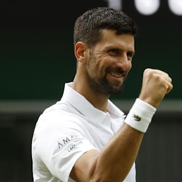 Novak Djokovic is a -1100 favorite in the quarterfinals.