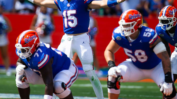 The Florida Gators offensive line was supposed to be new and improved for 2024.