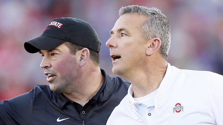 Ex-Ohio State Buckeyes running backs coach Tony Alford said Sherrone Moore is "a real one," and that he's "different." Hm.