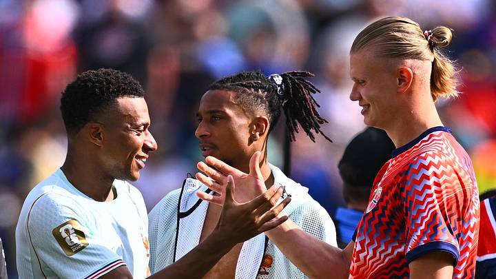 Mbappé (l.), Olise (m.) und Haaland: Sieht so bald das Real-Sturmtrio aus? Mbappé (l.), Olise (m.) und Haaland: Sieht so bald das Real-Sturmtrio aus?