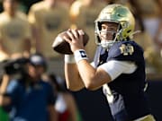 Notre Dame Fighting Irish quarterback Riley Leonard could use a good game this week.