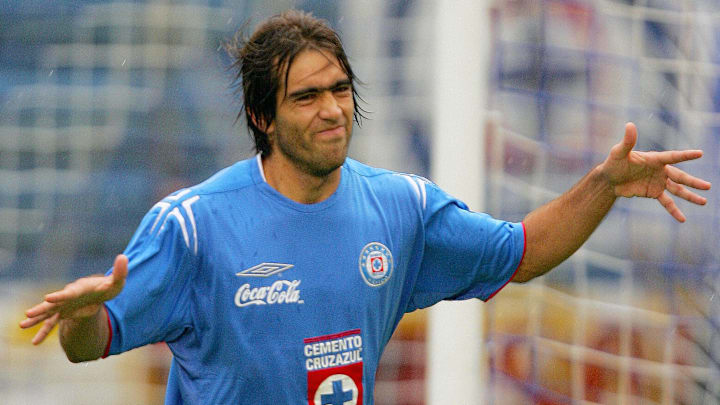 El delantero argentino Cesar Delgado del