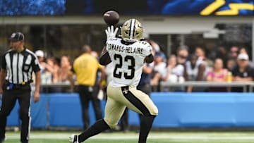 New Orleans Saints running back Clyde Edwards-Helaire