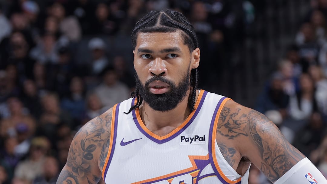 Phoenix Suns center Nick Richards is the most likely trade candidate who could be moved before February's deadline. Phoenix Suns center Nick Richards is the most likely trade candidate who could be moved before February's deadline.