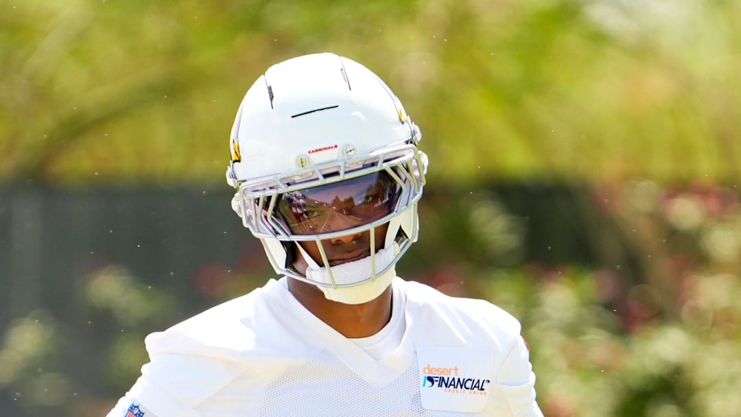 Arizona Cardinals cornerback Will Johnson (0) during minicamp at the Cardinals training center in Tempe on June 11, 2025.