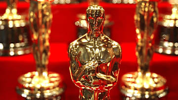 Oscar statuettes.