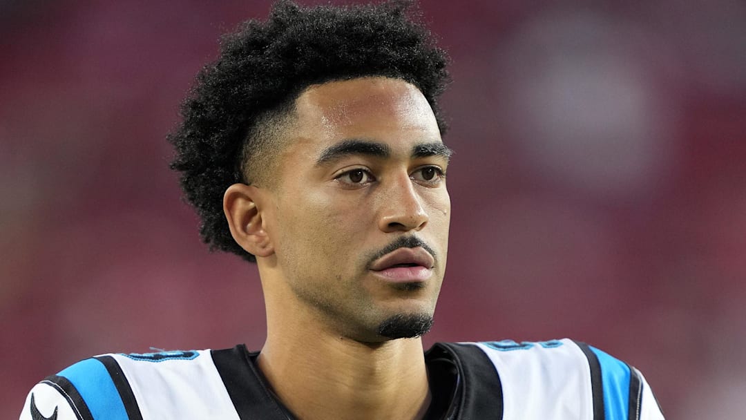 Carolina Panthers quarterback Bryce Young