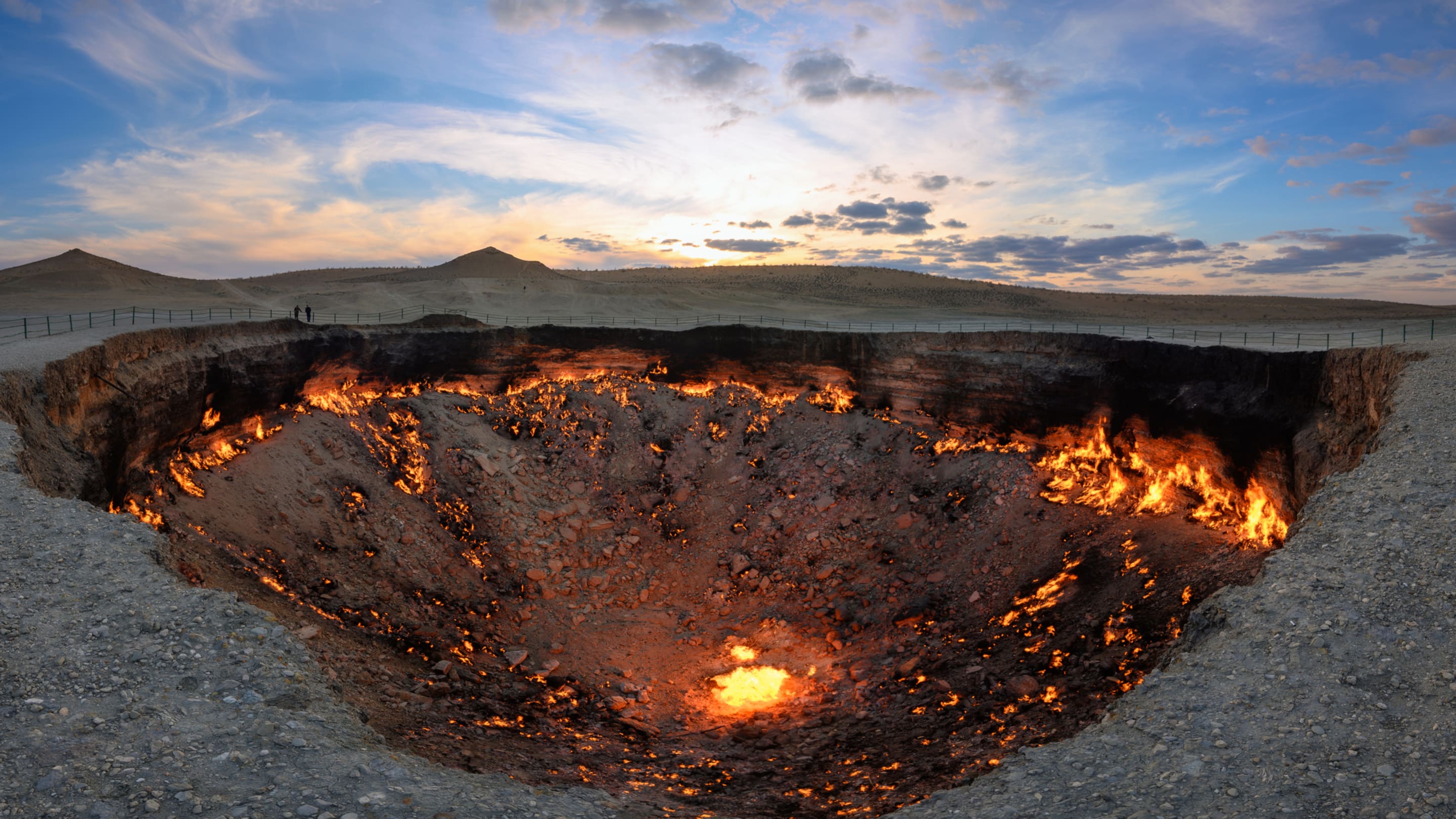 What It’s Like at the Real-Life ‘Gates of Hell’ in Turkmenistan