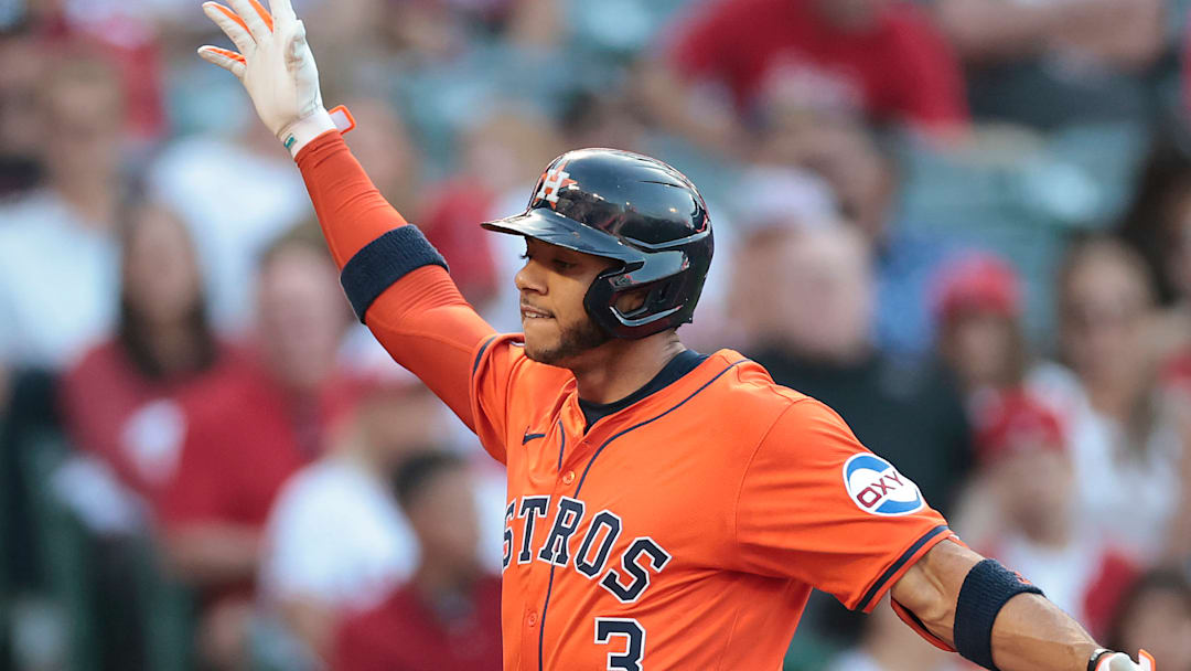 Houston Astros v Los Angeles Angels
