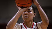 Nebraska's Amiah Hargrove is averaging 10.8 points, 6.8 rebound, and 1.0 assists in Huskers 9-0 start. 